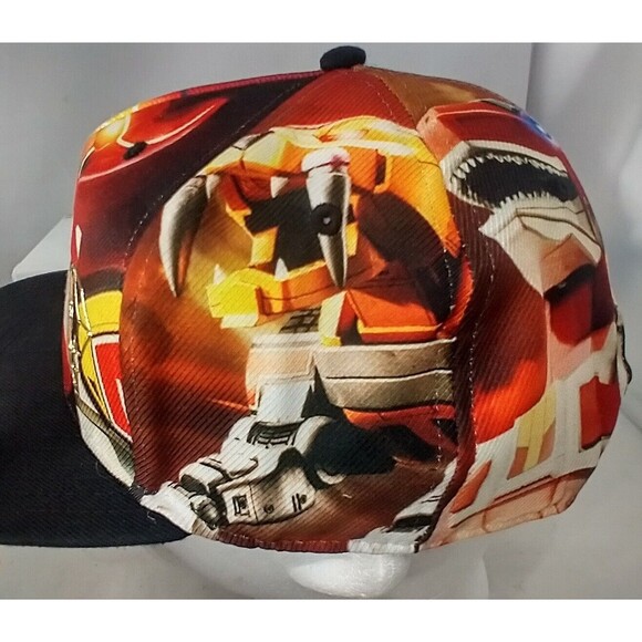 Power Rangers Megazord adjustable Hat 2018 Bioworld All Over Print - Picture 12 of 15